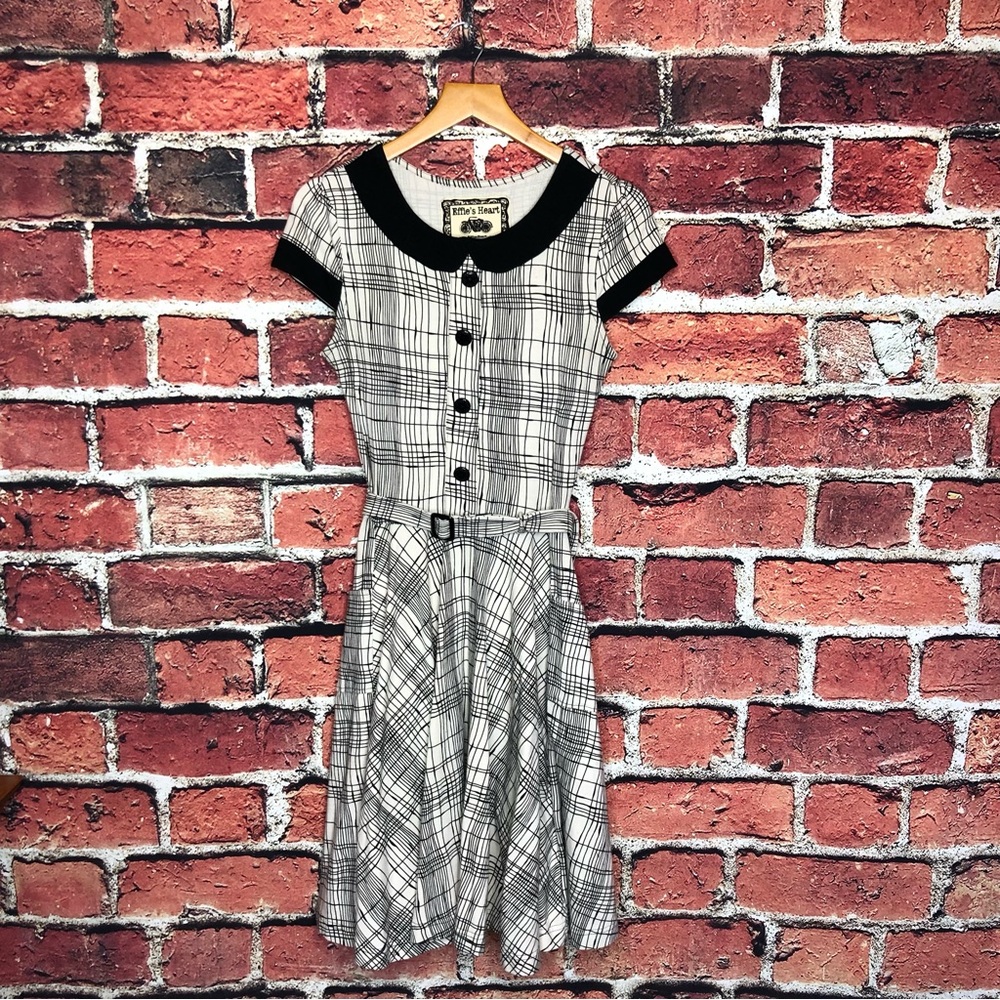 Effie’s Heart Jane dress in summer plaid